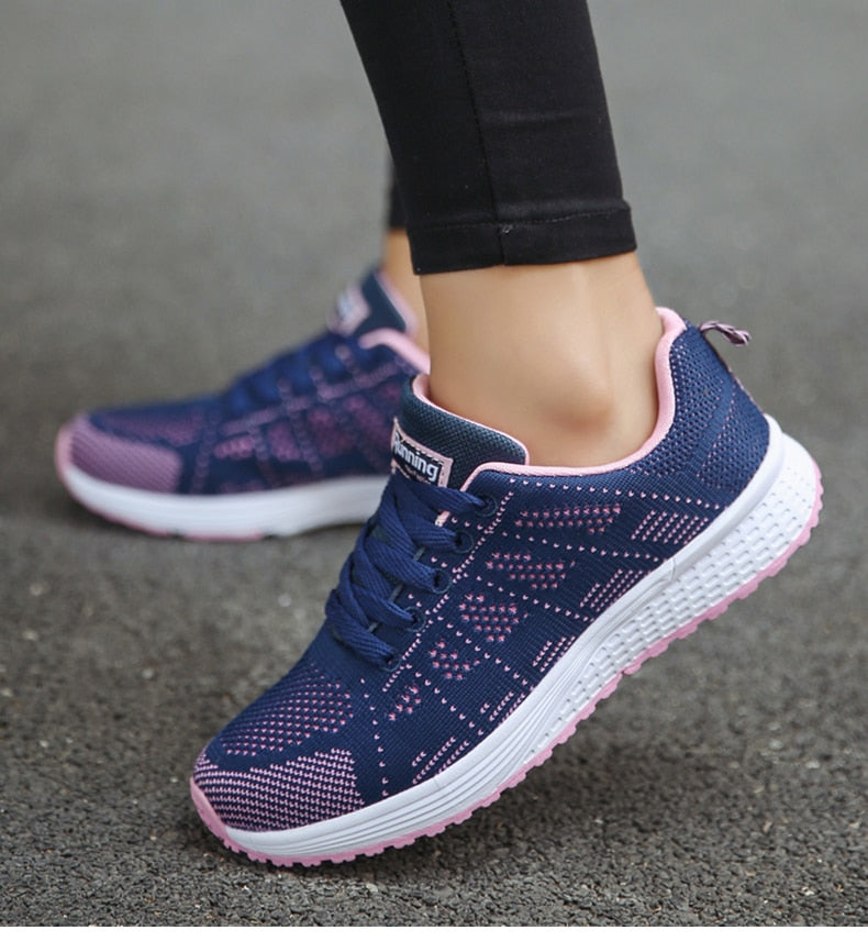 Damen Bequem Lauf Sneaker | Leicht