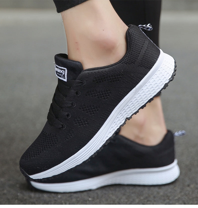 Damen Bequem Lauf Sneaker | Leicht