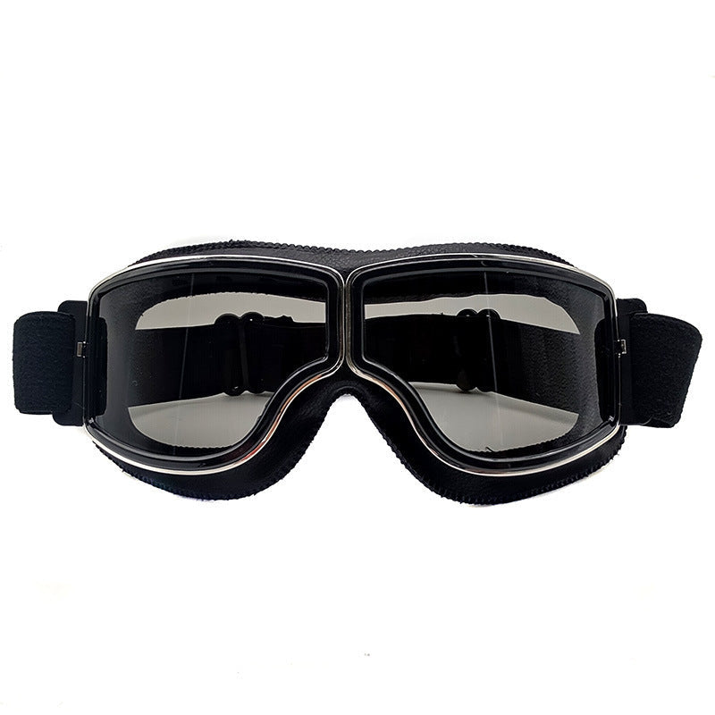 Vintage-Motorradbrille für Herren | Polarisiert