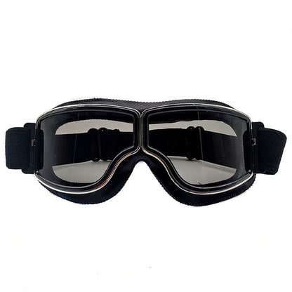 Vintage-Motorradbrille für Herren | Polarisiert