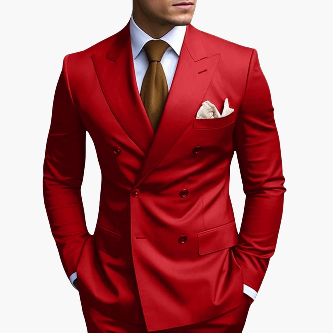Herren Eleganter Anzug | Doppelreiher
