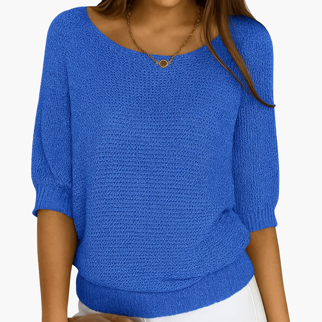 Damen Strick Bluse | Elegant