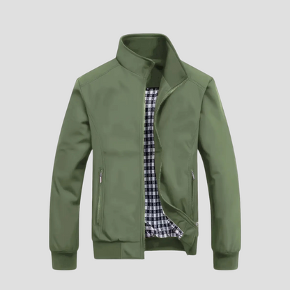 Men's Stand Collar Jacket | Bomber