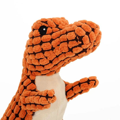 Unzerstörbares Dinosaurier-förmiges Hundespielzeug