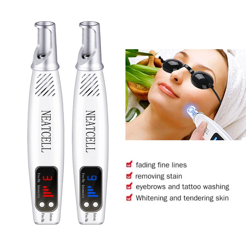 Laserpen zur Entfernung von Tattoos, Muttermalen und Sommersprossen