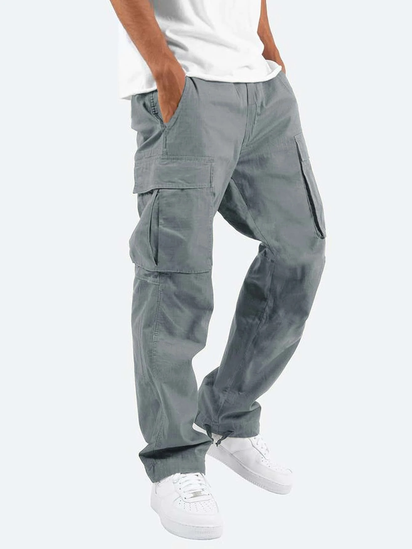 Herren Alltags Cargo-Hose | Lang