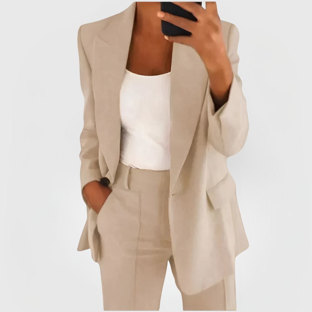 Eleganter Damenanzug | Hose und Blazer