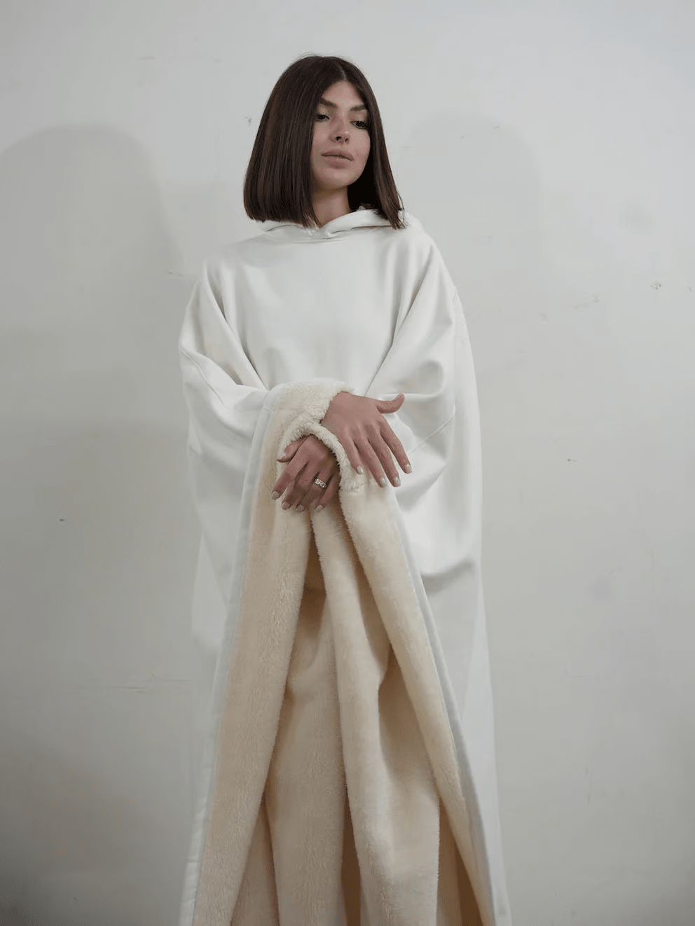 Hoodie Beruhigende Decke Oversize Weiches Material