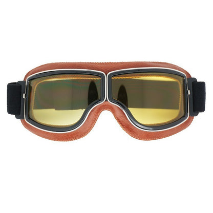 Vintage-Motorradbrille für Herren | Polarisiert