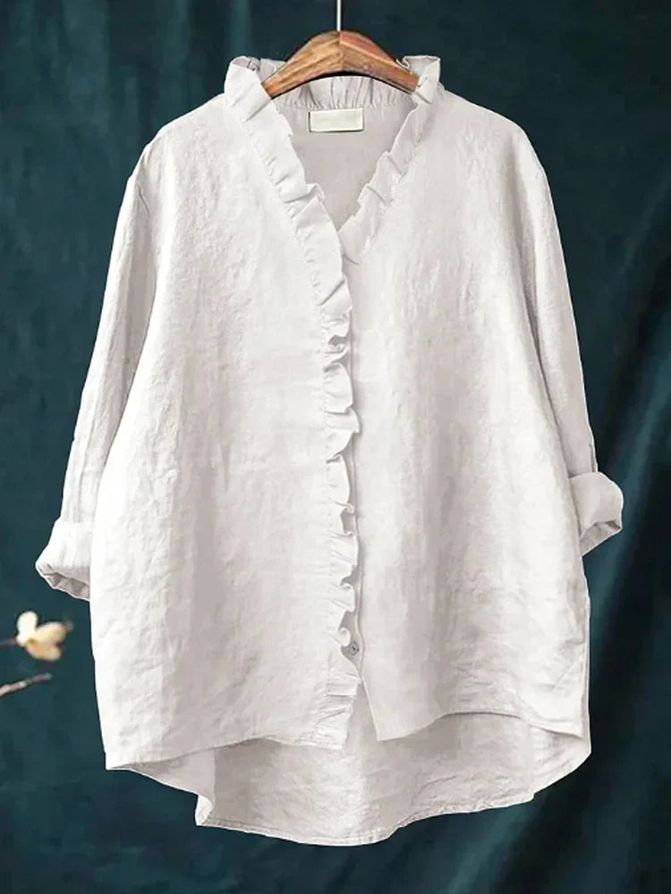 Damen Langarm Bluse | Freizeit