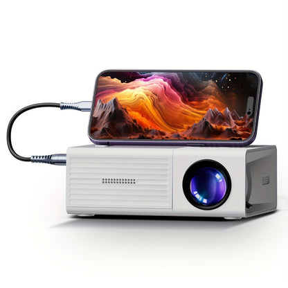Mini-Projektor | 3000 Lumen | Tragbar & Energieeffizient | HDMI & USB Kompatibel