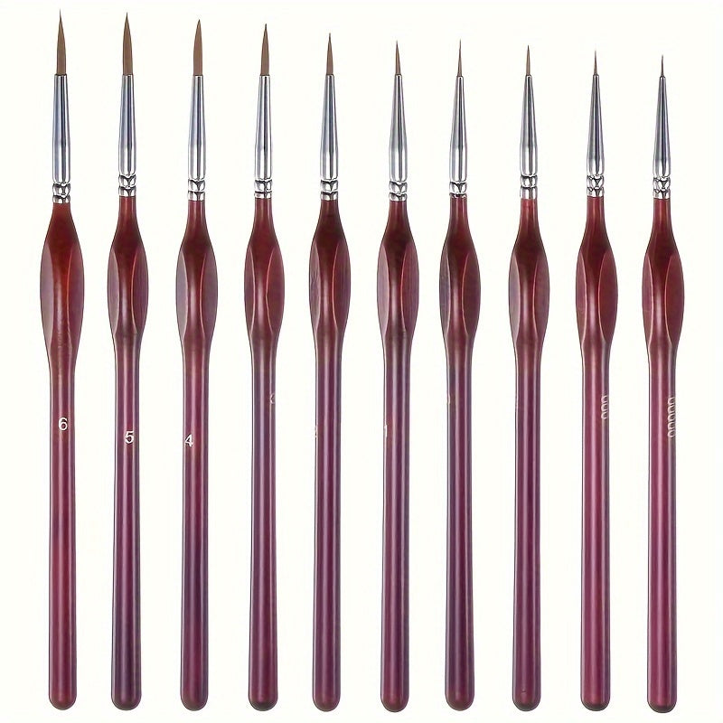 Präzisions-Detailpinsel – Perfekt für präzises Malen und filigrane Kunstwerke