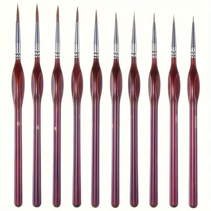 Präzisions-Detailpinsel – Perfekt für präzises Malen und filigrane Kunstwerke