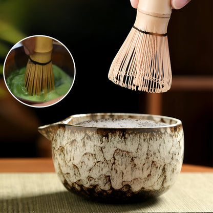 Traditionelles Matcha-Tee-Set – 6-teiliges Zubehörset für authentische Zubereitung | Premium-Qualität