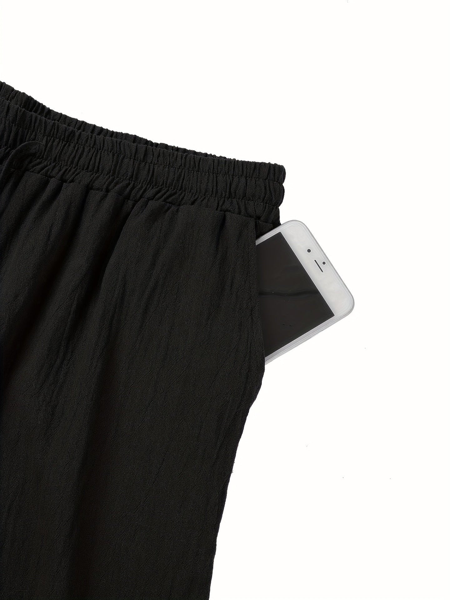 Herren Komfortable Leinen Hose | Lang