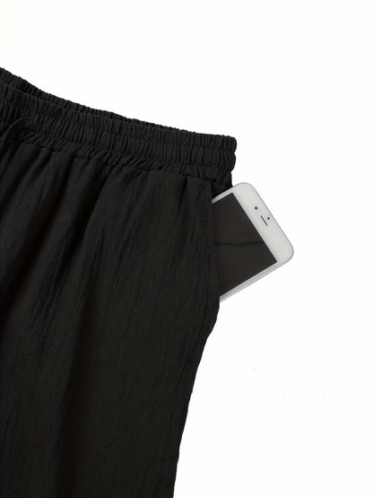 Herren Komfortable Leinen Hose | Lang