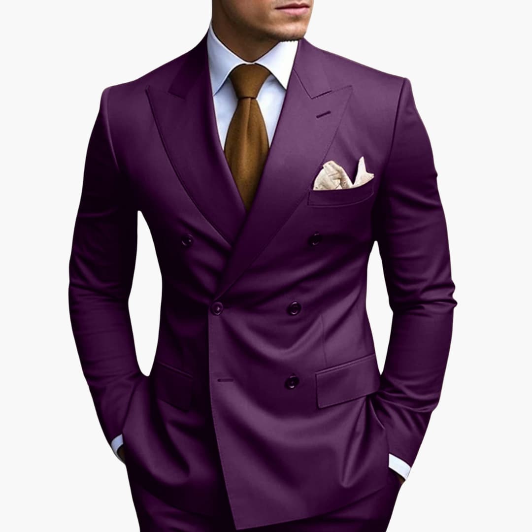 Herren Eleganter Anzug | Doppelreiher