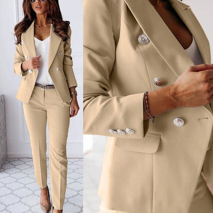 Women's Double-Breasted Suits | Slim