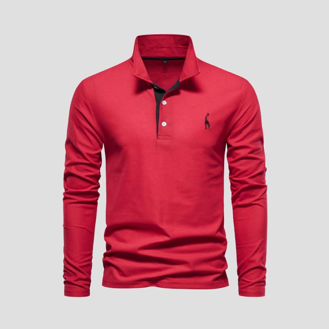 Men's Embroidery Polo Shirt | Fashion