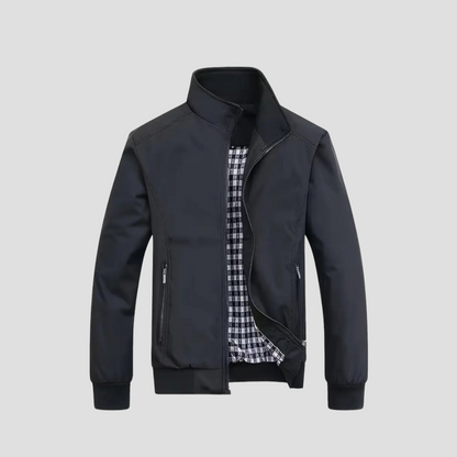 Men's Stand Collar Jacket | Bomber