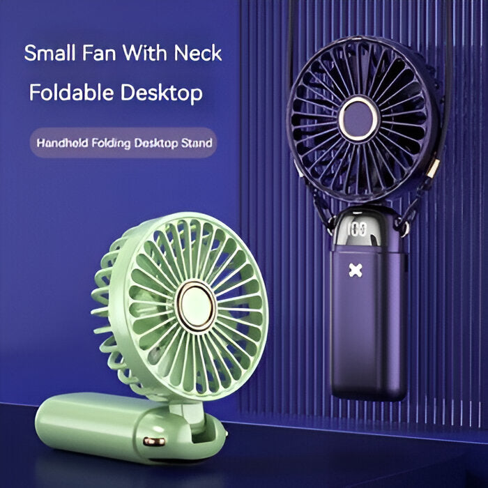 Wiederaufladbarer tragbarer Mini Ventilator für sofortige Abkühlung
