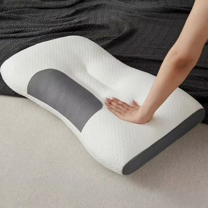 Ergonomisches Kontur-Orthopädisches Nacken-Kissen | Memory Foam | Atmungsaktives Design