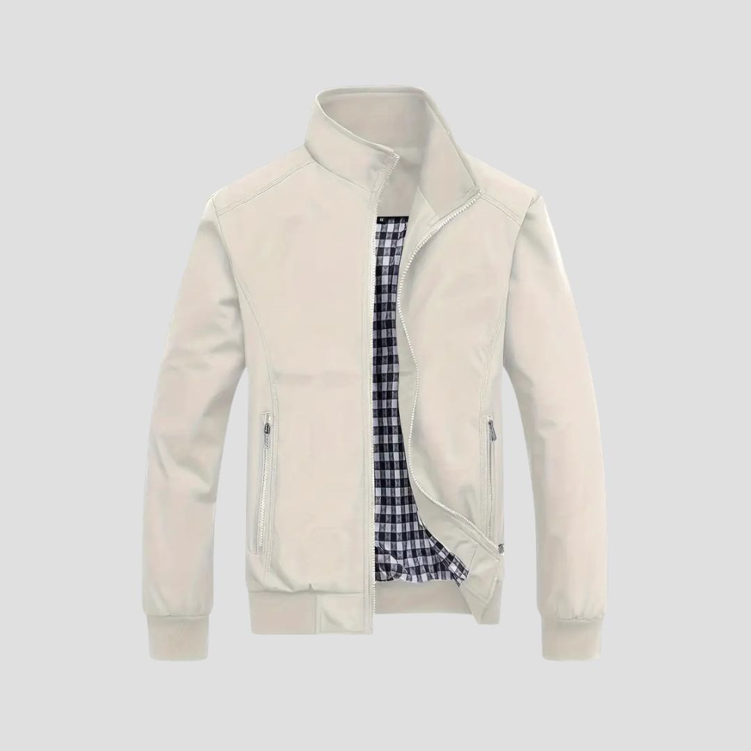 Men's Stand Collar Jacket | Bomber
