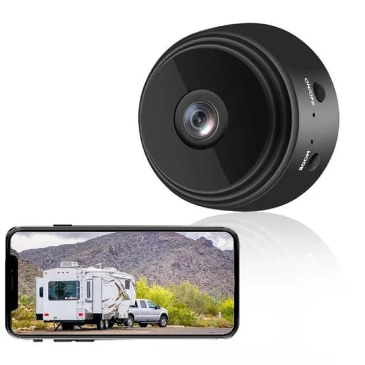 360-Grad Rückfahrkamera | Kabellos & Wasserdicht | Infrarot-Nachtsicht & Bewegungserkennung | Ideal für Wohnmobile & Anhänger