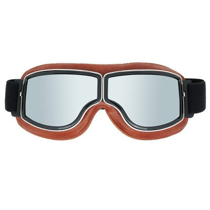 Vintage-Motorradbrille für Herren | Polarisiert