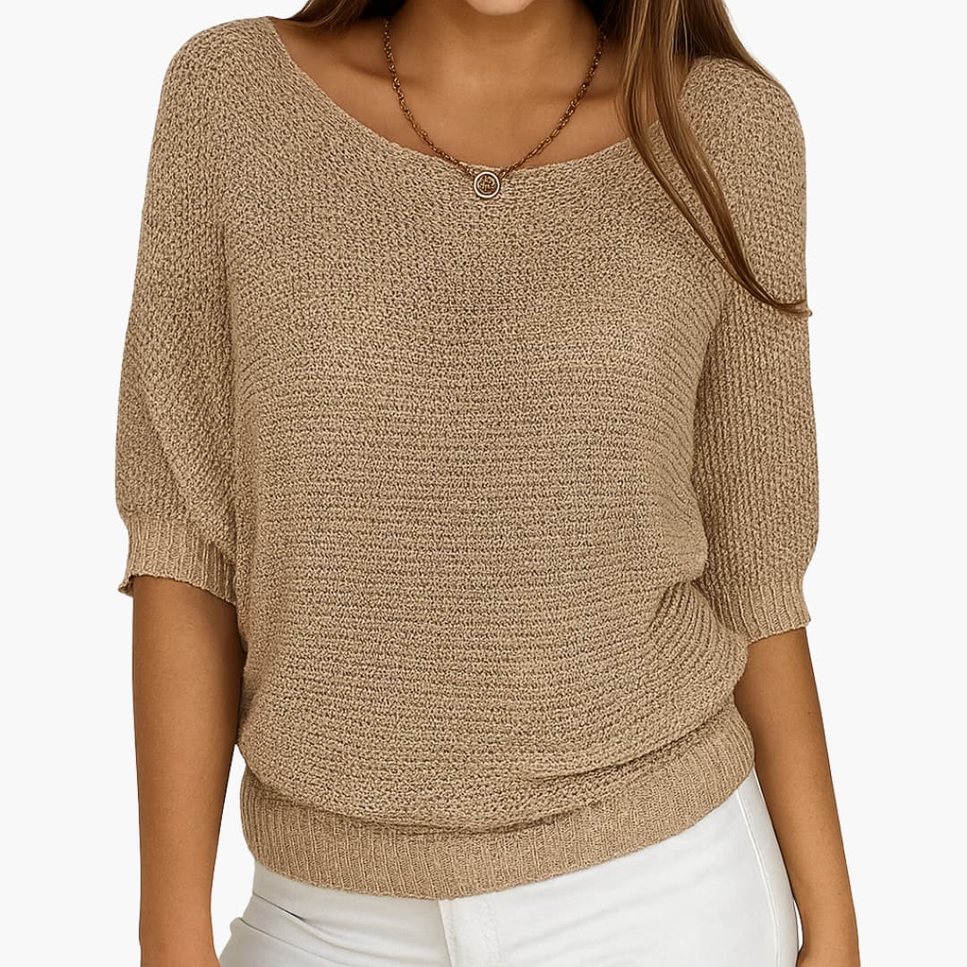 Damen Strick Bluse | Elegant