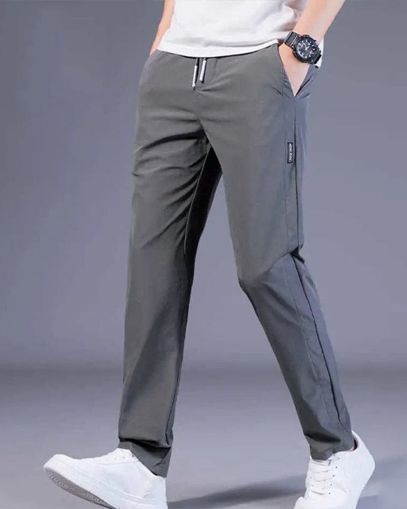 Herren Stoff Hose | Lang