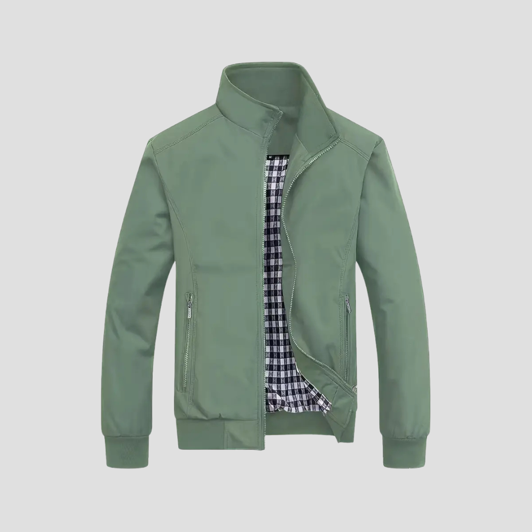 Men's Stand Collar Jacket | Bomber