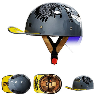 DOT-zugelassener Motorrad-Baseballhelm