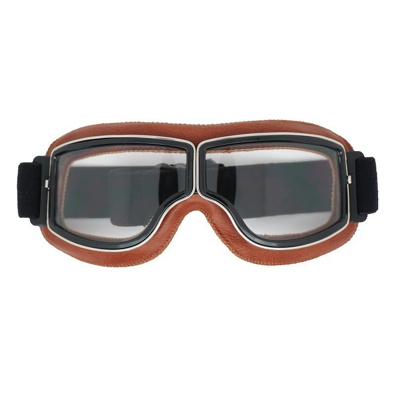 Vintage-Motorradbrille für Herren | Polarisiert