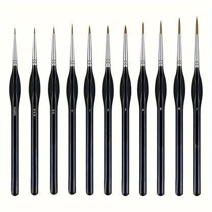 Präzisions-Detailpinsel – Perfekt für präzises Malen und filigrane Kunstwerke