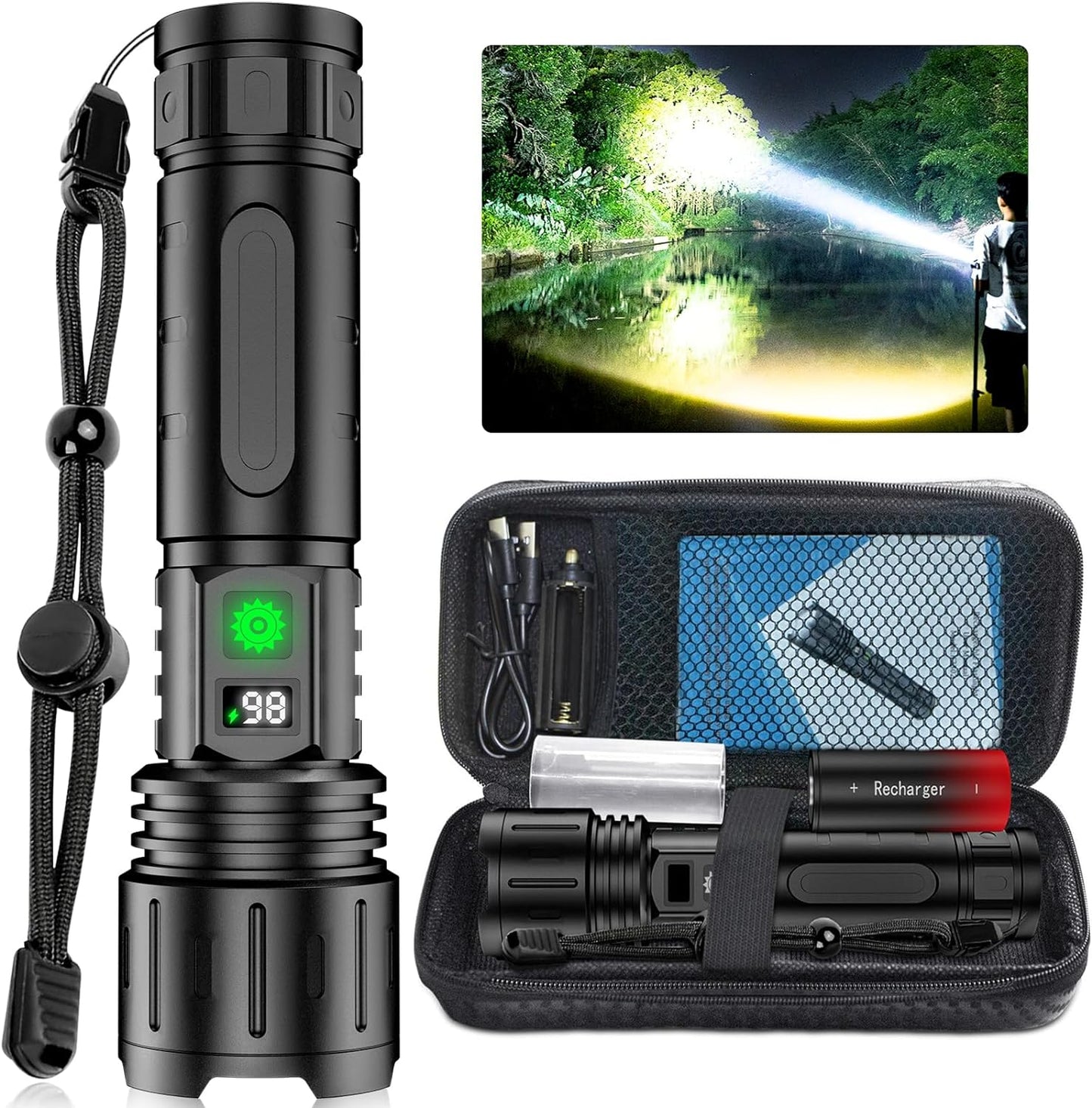 Ultra-Hochintensive Taschenlampe