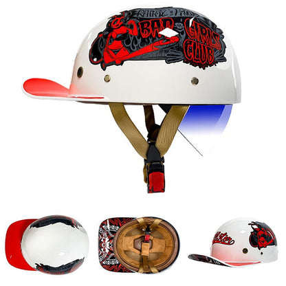 DOT-zugelassener Motorrad-Baseballhelm