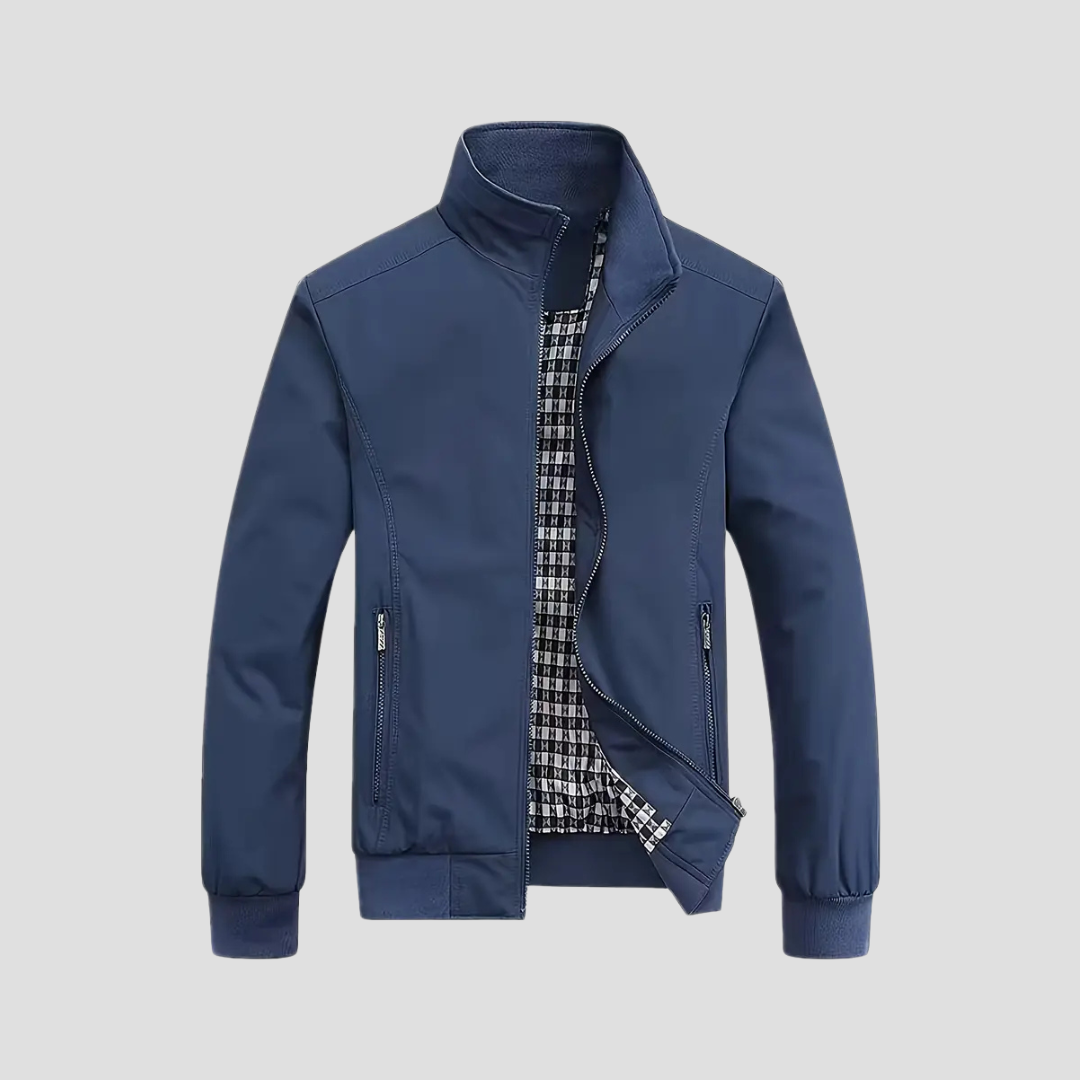 Men's Stand Collar Jacket | Bomber