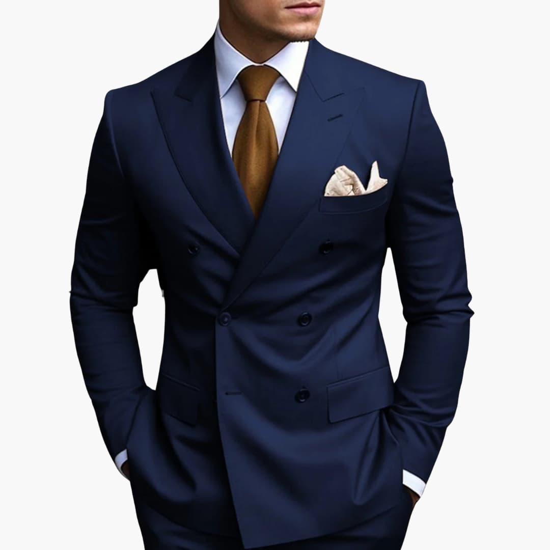 Herren Eleganter Anzug | Doppelreiher
