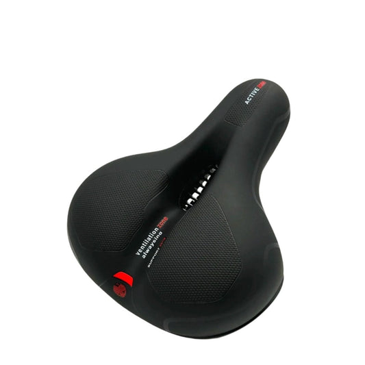 CloudComfort Pro Fahrradsattel | Druckentlastender Memory-Schaum | Schwarz