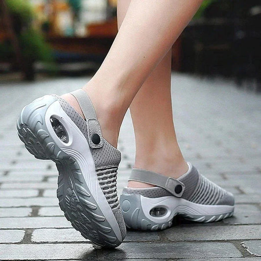 Damen Plateau Sandalen Zum Hineinschlüpfen | Gehen