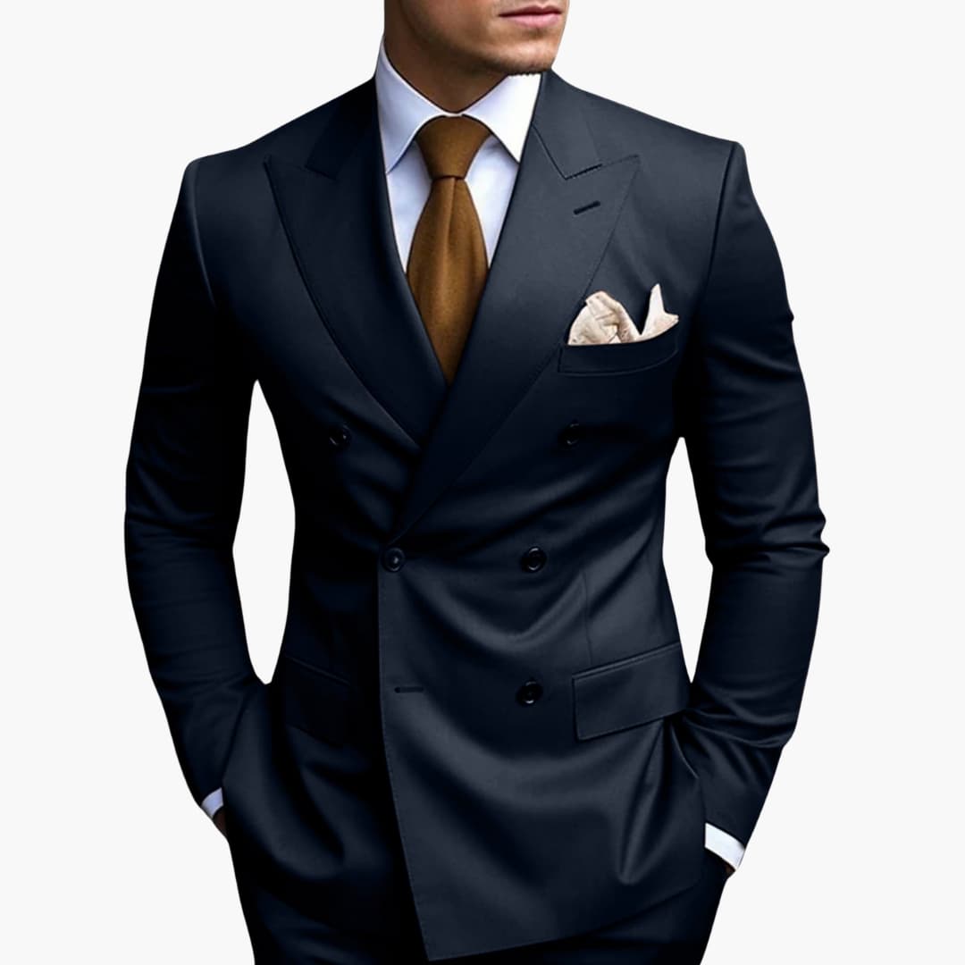 Herren Eleganter Anzug | Doppelreiher