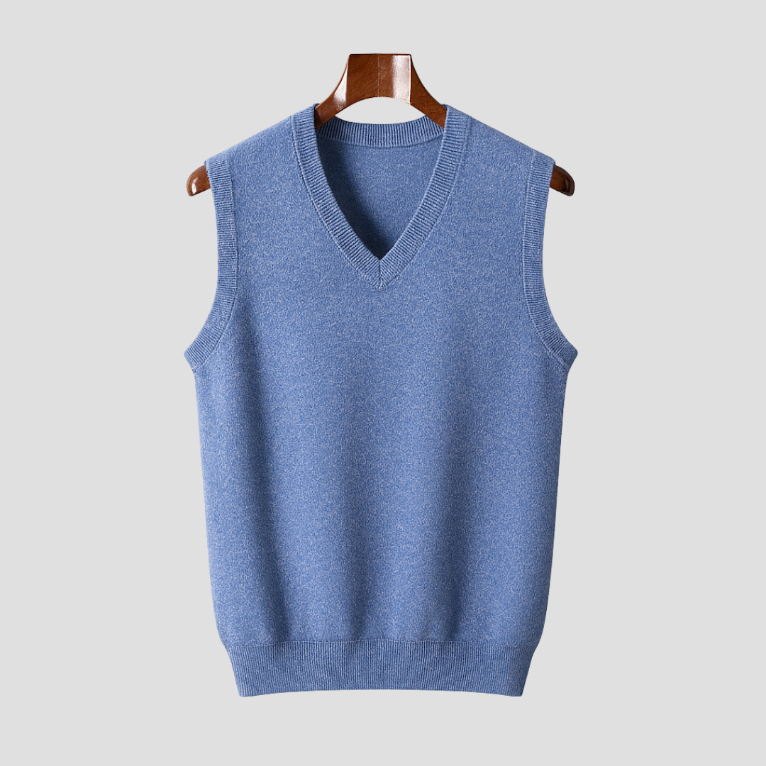 Men's V-Neck Sweater | Sleeveless