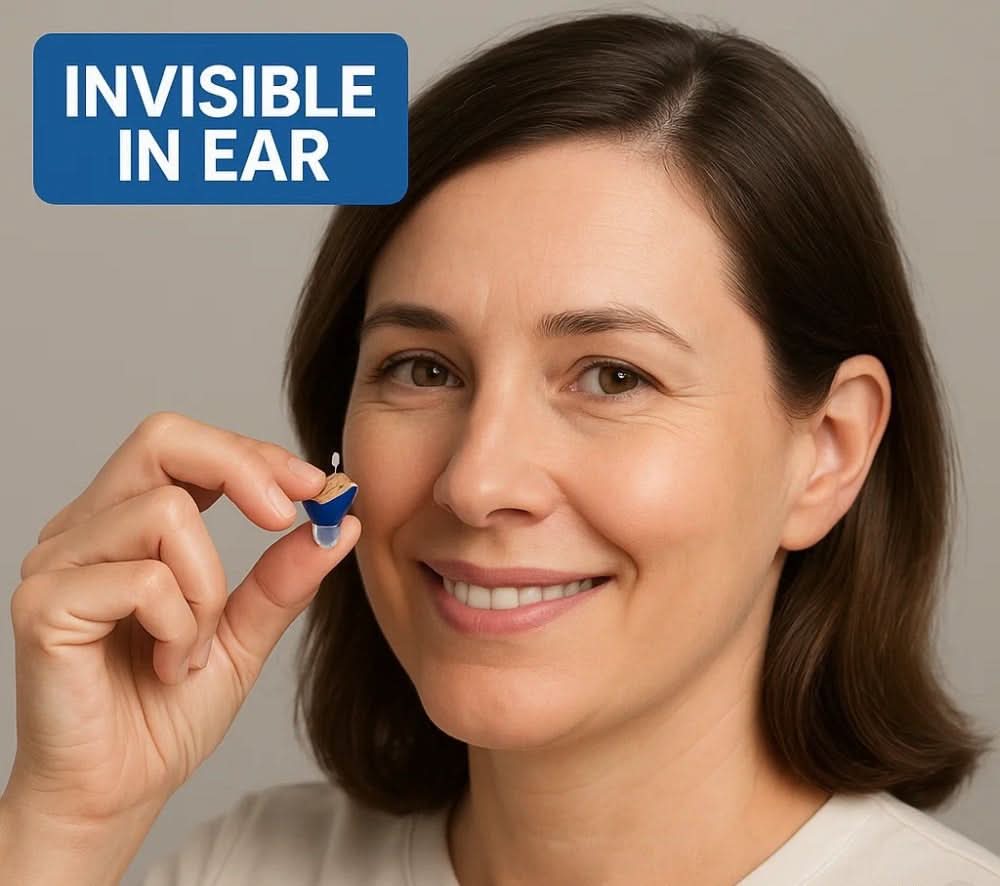 Unsichtbare In-Ear Hörgeräte für überlegene Klangqualität