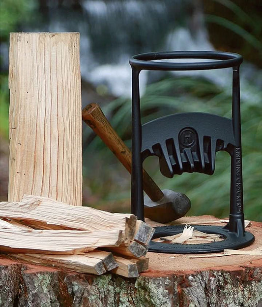 Sicherer und müheloser Holzspalter für Kamin und Außenbereich