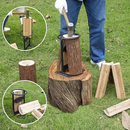 Sicherer und müheloser Holzspalter für Kamin und Außenbereich