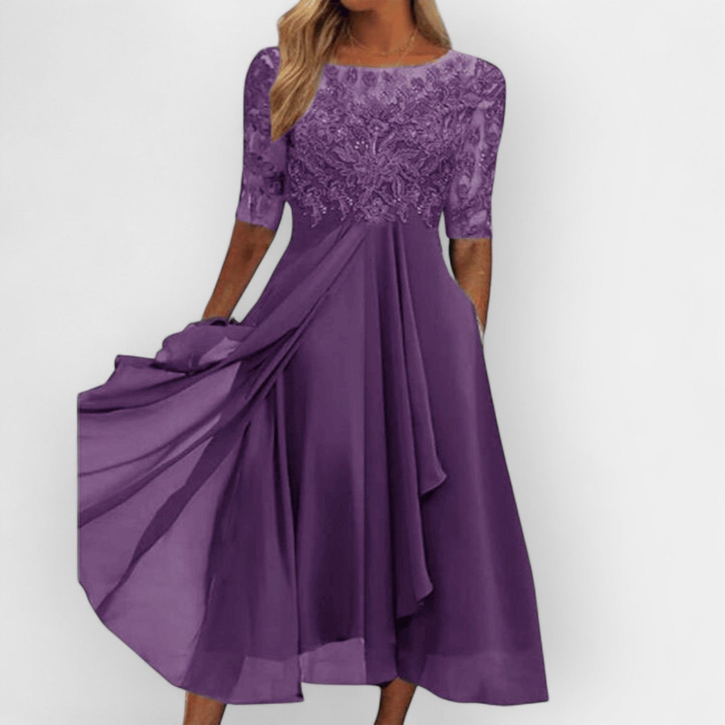 Damen Modern Festliches Kleid | Midi