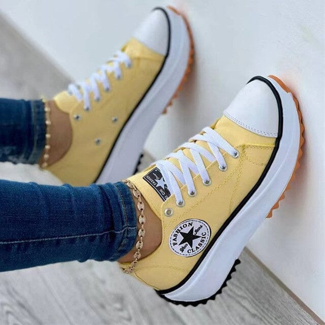 Damen Bequeme Sneakers | Flach