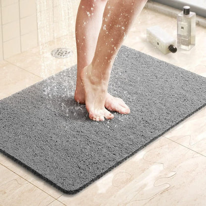 Rutschfeste Duschmatte mit Abflusssystem