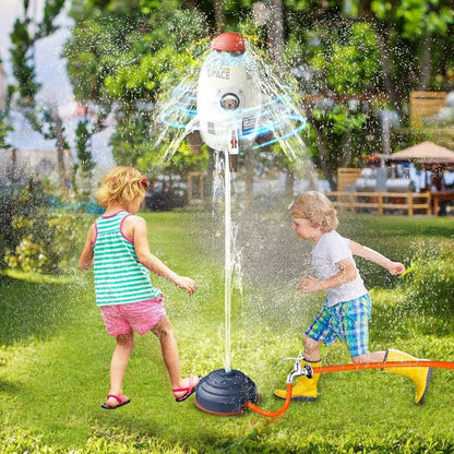 Rotierendes Wasserspielzeug für endlosen Sommergarten-Spaß